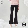 【MYVEGA 麥雪爾】MA褲耳刷色丹寧牛仔九分落地彎刀褲/喇叭長褲-多款任選(日系/丹寧/牛仔褲/女下著/寬褲)