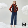【MYVEGA 麥雪爾】MA英國老奶奶風粗針織背心外套-黑(日系/針織外套/保暖外套/大衣/背心)