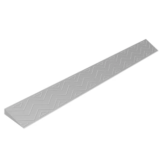【Life工具】門口斜坡墊 斜坡板 2公分高灰色 斜坡 130-HBA0208100GR(汽車臺階墊 臺階墊板 爬坡墊)