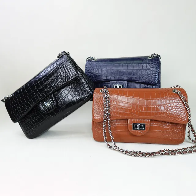 【M2nd】珍稀鱷魚腹皮鏈帶香香包(Y0039D)