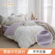 【HOYACASA】100%抗菌天絲兩用被床包組-多款任選(雙人/加大均一價 涼被/冷氣毯)