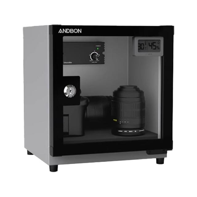 【RTAKO】電子防潮箱 智能防潮箱(18L 相機防潮箱 無極調控 精準顯示 鋼化玻璃門 靜音低耗電 相機鏡頭收納)