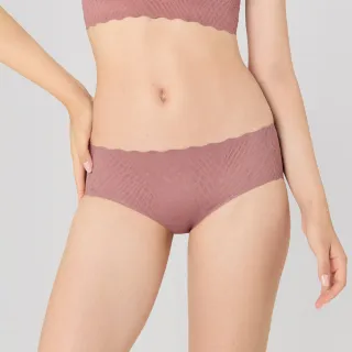 【sloggi】ZERO FEEL BLISS零感蕾絲雅致系列中腰內褲(巧克甜心)