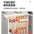 【歐德沐】廚房碗櫃置物架 兩層款 50*31.5*52公分 碳鋼材質(碗碟收納架 餐廚櫃 瀝水籃 碗架 預購15天)