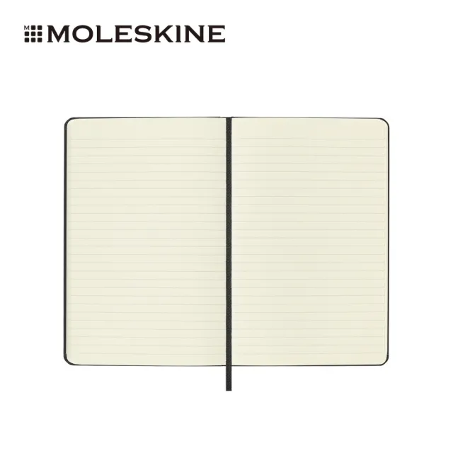 【MOLESKINE】經典硬殼橫線M型筆記本 - 黑(筆記本)