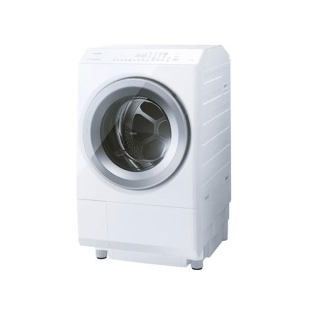 【TOSHIBA 東芝】12公斤熱泵乾衣UV除菌超微奈米泡溫水洗脫烘自動投劑滾筒洗衣機(TWD-127XW4TA)