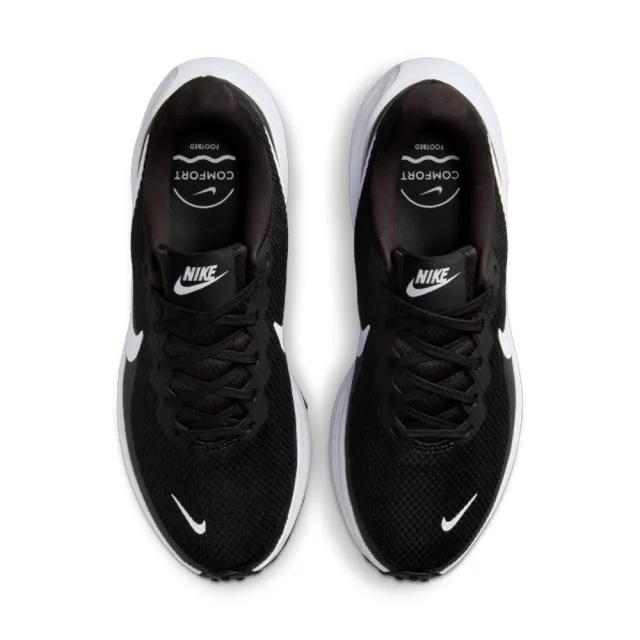 【NIKE 耐吉】運動鞋 跑步鞋 女鞋 W NIKE REVOLUTION 8 跑鞋 緩震 透氣 黑(HJ8485001)