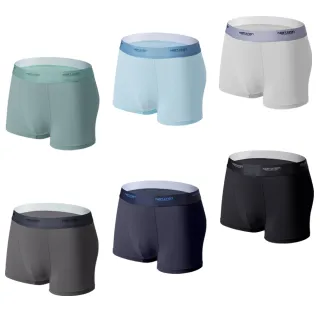 【CoolX】買三送三 石墨烯抗菌四角短褲 南極人 男內褲 共6件(尺碼可選 男性內褲 無痕內褲 平口褲)