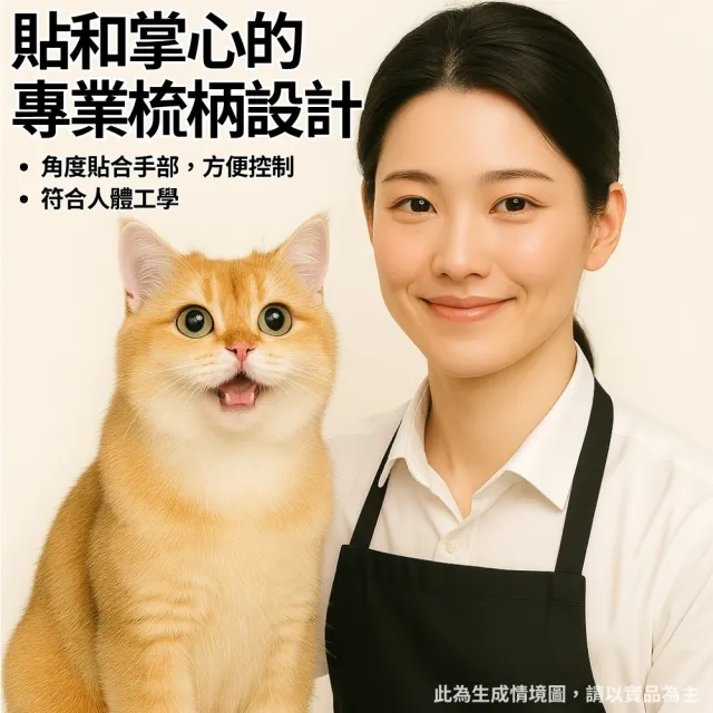 【Chris Christensen克莉絲汀森】Mark V圓三角木柄氣墊針梳(氣墊針梳)