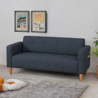 【WAKUHOME 瓦酷家具】REMA透氣超耐磨貓抓皮雙人沙發-3色-A035-08-2