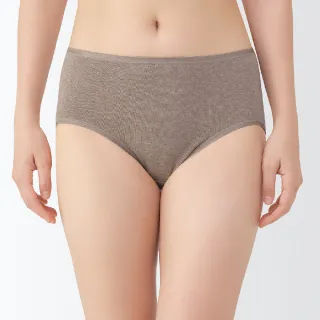 【MUJI 無印良品】女針織高腰內褲(共7色)