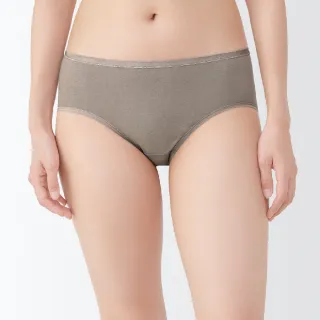 【MUJI 無印良品】女彈性中腰內褲(共7色)
