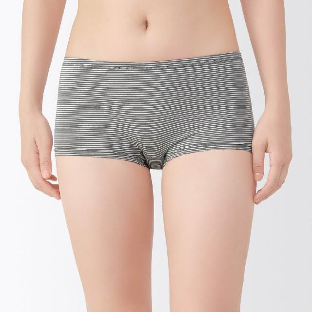 【MUJI 無印良品】女彈性平口內褲(共6色)