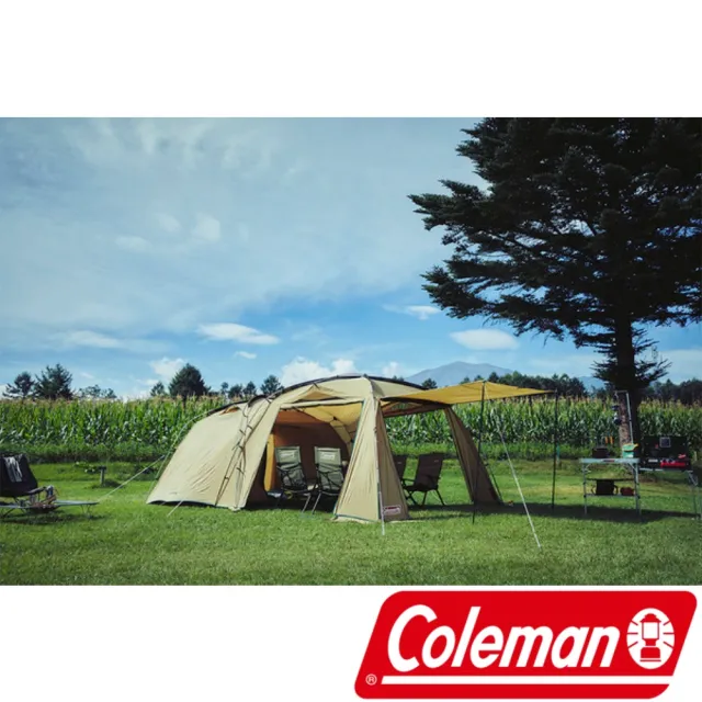 【Coleman】TOUGH SCREEN 2-ROOM HOUSE MDX CM-38139 愚公移山(CM-38139贈露營椅兩張)