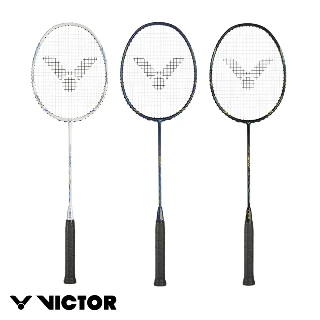 【VICTOR 勝利體育】JETSPEED S 極速 穿線拍(JS-800HT AF/B/CE 淺藍白/藏青/黑黃)