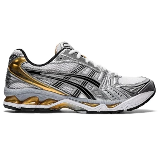 【asics 亞瑟士】GEL-KAYANO 14 男女中性款 運動休閒鞋(1201A019-102)