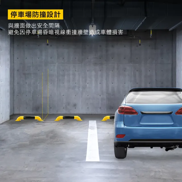 【工具網】U型鋼管 倒U防撞柱 停車樁 U型擋車桿 龍門桿 車庫限位器 警示柱 護欄 防護道路(180-UIR10)