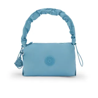 【KIPLING官方旗艦館】『拉拉包』湖水藍手提肩背兩用包-ELENI