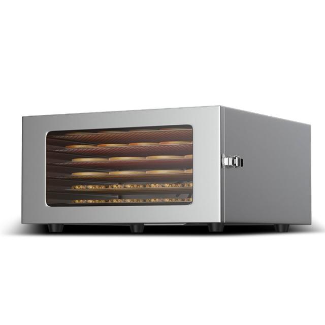 【Felsted 菲仕德】家用乾果機 食物烘乾機 點心風乾機(6層烘乾機 可視窗乾果機 不鏽鋼材質 蔬果肉類烘乾)