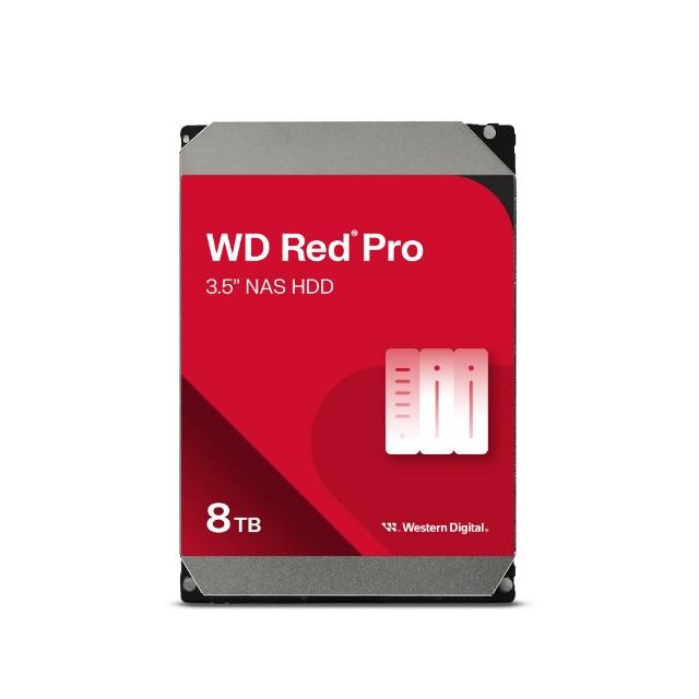 【WD 威騰】WD8005FFBX 紅標Pro 8TB 3.5吋NAS硬碟