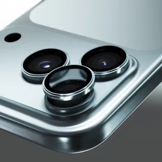 【MAGEASY】iPhone 17 Pro/Pro Max Lenz 藍寶石鏡頭保護貼(三顆/組)