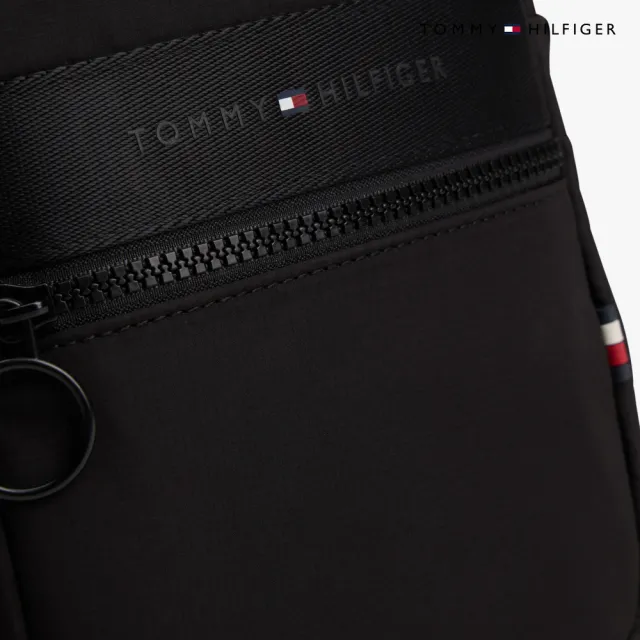 【TOMMY HILFIGER】官方旗艦館Kayden 迷你記者包_黑色