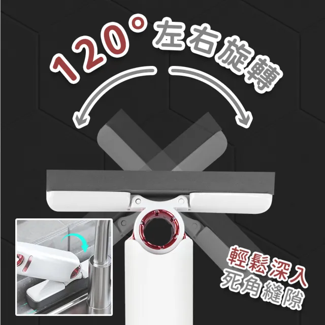 【職人生活網】185-MMOP25 免手洗拖把 乾濕兩用 車載小拖把 擦玻璃神器 桌面清潔拖把(免手洗拖把 迷你拖把)