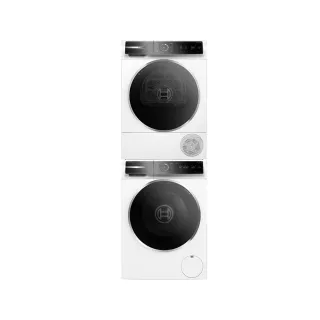 【BOSCH 博世】10公斤活氧洗衣機+9公斤熱泵式乾衣機(WGB256B0TC +WQB245A0TC)