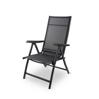 【輝葉】高級透氣摺疊涼椅(可搭配按摩椅墊使用 HY-CR01)