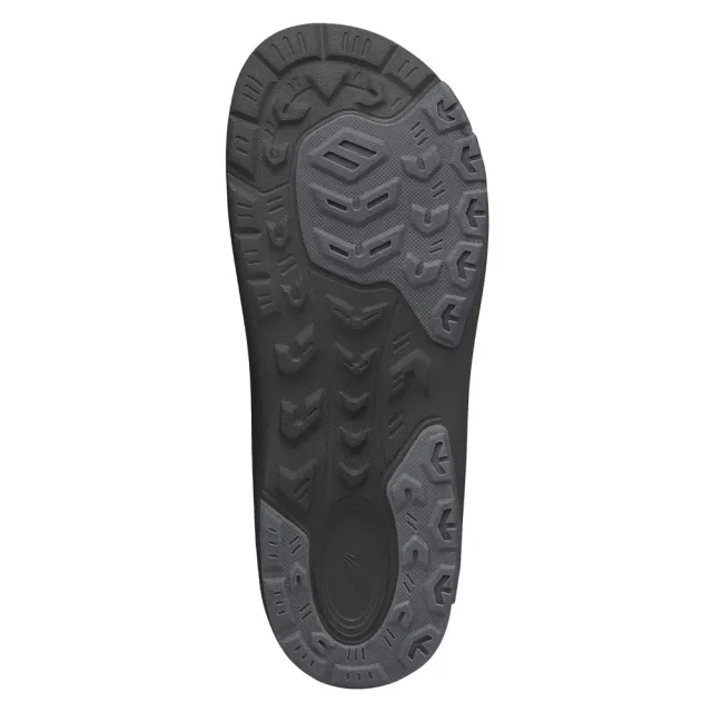 【G.P】AQUOS男女款綠藻彈力防水人字拖鞋A5337-黑色(SIZE:36-44)