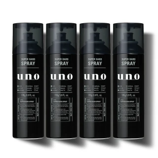【UNO】強硬作風超硬噴霧 180g(4入組)
