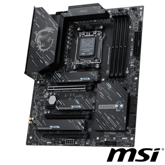 【MSI 微星】X870E GAMING PLUS WIFI AMD主機板