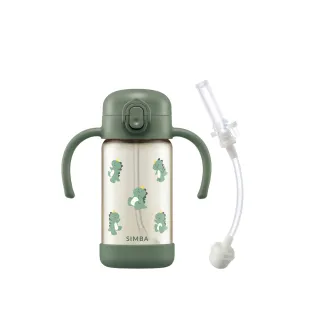 【Simba 小獅王辛巴官方直營】鉑金PPSU兒童水杯入門組300ml(兒童水杯/幼兒園水杯/學習水杯/吸管水杯)
