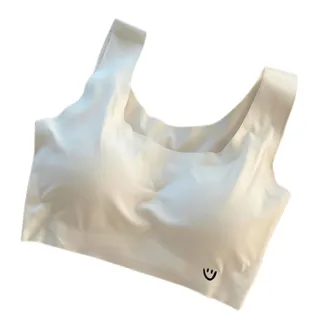 【chiao!Babe 俏寶貝】4件組 冰絲裸感無痕舒適少女內衣(S/M/L 成長型內衣/無鋼圈/學生/兒童/少女/4色)