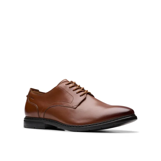 【Clarks】男鞋 Banbury Derby 寬楦德比鞋款 皮鞋 正裝鞋(CLM83870D)