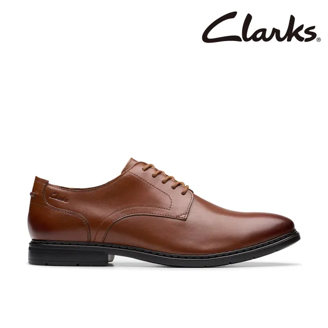 【Clarks】男鞋 Banbury Derby 寬楦德比鞋款 皮鞋 正裝鞋(CLM83870D)