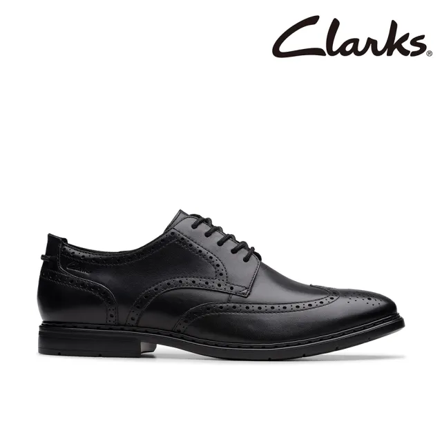 【Clarks】男鞋 Banbury Tip 英倫雕花紳士鞋皮鞋 正裝鞋(CLM85510D)