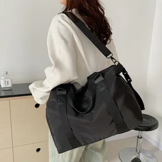 【Porabella】手提旅行包 旅行袋 大容量收納袋 萬用袋 出差包 運動包 瑜珈包