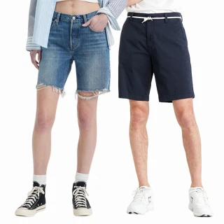 【LEVIS】男女生牛仔短褲 休閒褲 男女下著 男生短褲 女生短褲 寬鬆 多款任選
