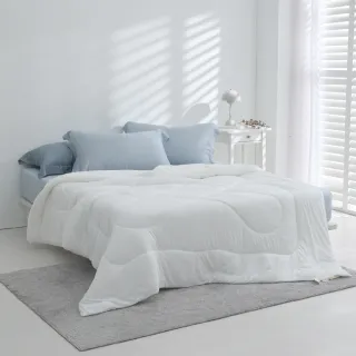 【AnD HOUSE 安庭家居】美國吸濕排汗水洗科技羽絲絨被-加大7x8尺(四季被/水洗被/恆溫保暖)