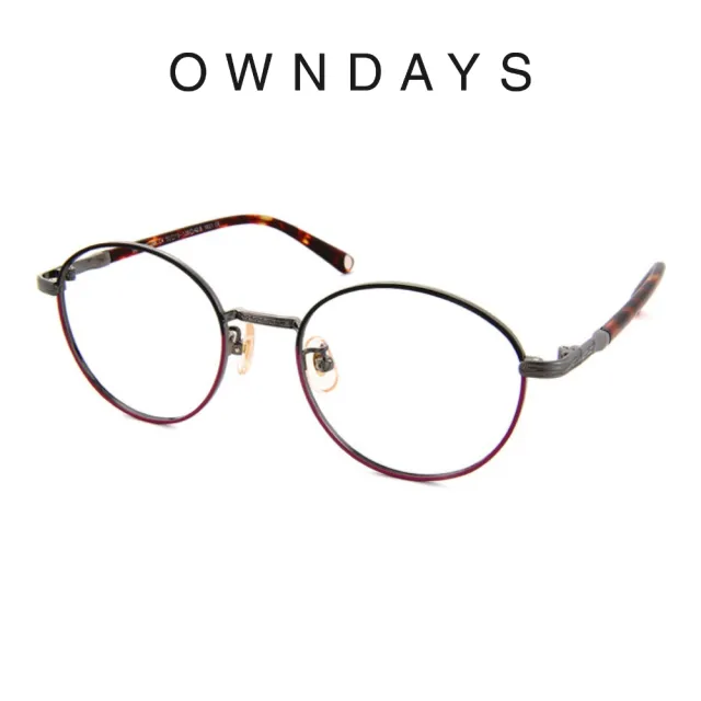 【OWNDAYS】Graph Belle系列 都會知性款光學眼鏡(GB1027T-9A C4)