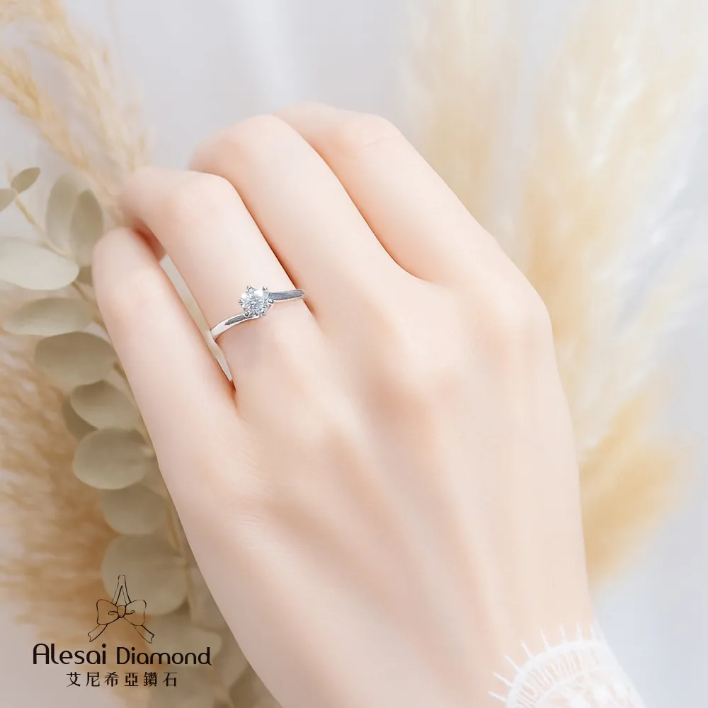 Alesai 艾尼希亞鑽石】50分DVVS1 鑽戒培育鑽石(3EX 車工) - momo購物網- 好評推薦-2025年12月
