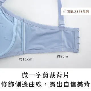 【玉如阿姨】純真無畏內衣※S210寶寶藍(B.C罩 小胸 不簍空 小可愛 台灣製)