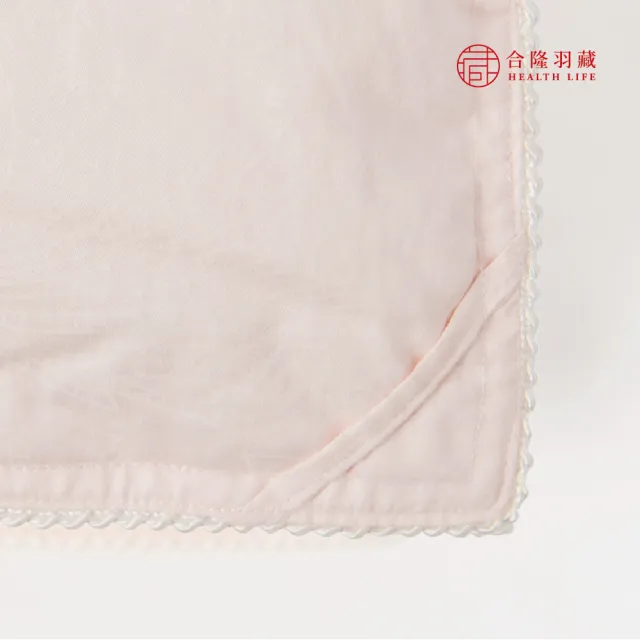 【合隆羽藏】CAS台灣原產90%白鴨絨被｜中保暖｜雙人(棉被/羽絨被)