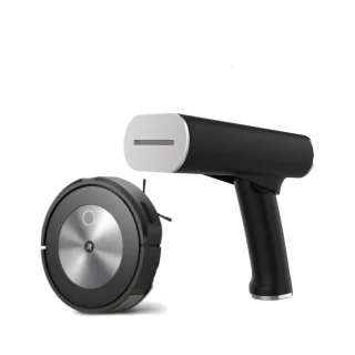 【SteamOne】二合一折疊蒸氣平燙/掛燙機 James2 + irobot combo J5 掃地機 福利品(獨家組合)