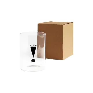 【CAFE!N 硬咖啡】手工玻璃杯L｜500ml