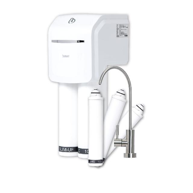 【BWT 德國倍世】SLIM 3 三道式羽纖生飲水淨水器+濾芯組(含基本安裝 SLIM-RS、SLIM-C、SLIM-UF)