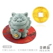 【金緻品】黃金擺件 祈福小石像 0.04錢(多選 水晶樹 貓咪 元寶 古錢 小金豆 月老 媽祖 石獅子 青砂石 迷你)