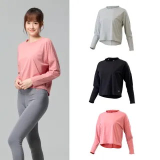 【MIZUNO 美津濃】抗UV 女款 瑜珈長袖T恤 K2TAC731XX（任選一件）(T恤)