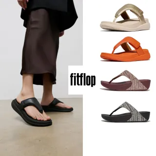 【FitFlop】F-MODE GO 可調式厚底/LULU閃亮編織夾腳涼鞋-女(8款)